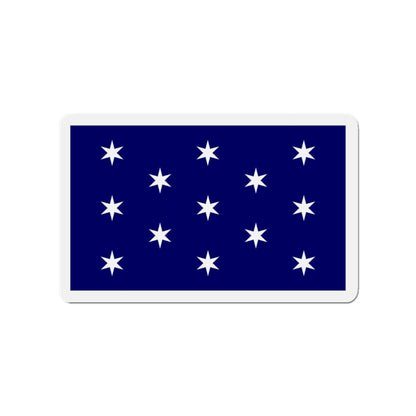 Flag of Washington New York - Die-Cut Magnet-3" x 3"-The Sticker Space