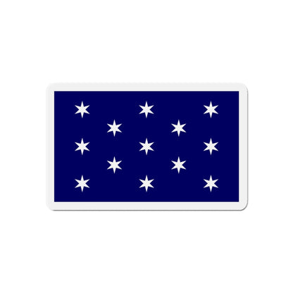 Flag of Washington New York - Die-Cut Magnet-6 × 6"-The Sticker Space