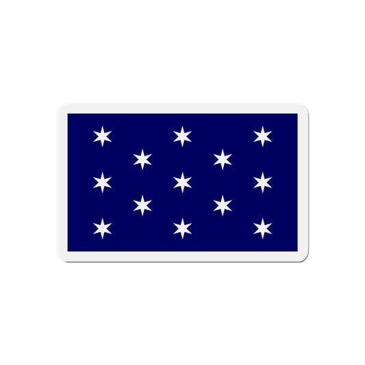 Flag of Washington New York - Die-Cut Magnet-6 × 6"-The Sticker Space