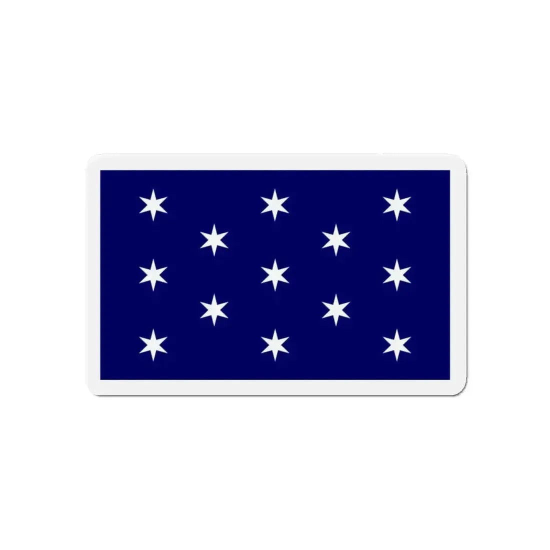 Flag of Washington New York - Refrigerator Magnet - The Sticker Space