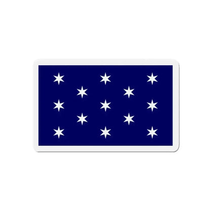 Flag of Washington New York - Refrigerator Magnet - The Sticker Space