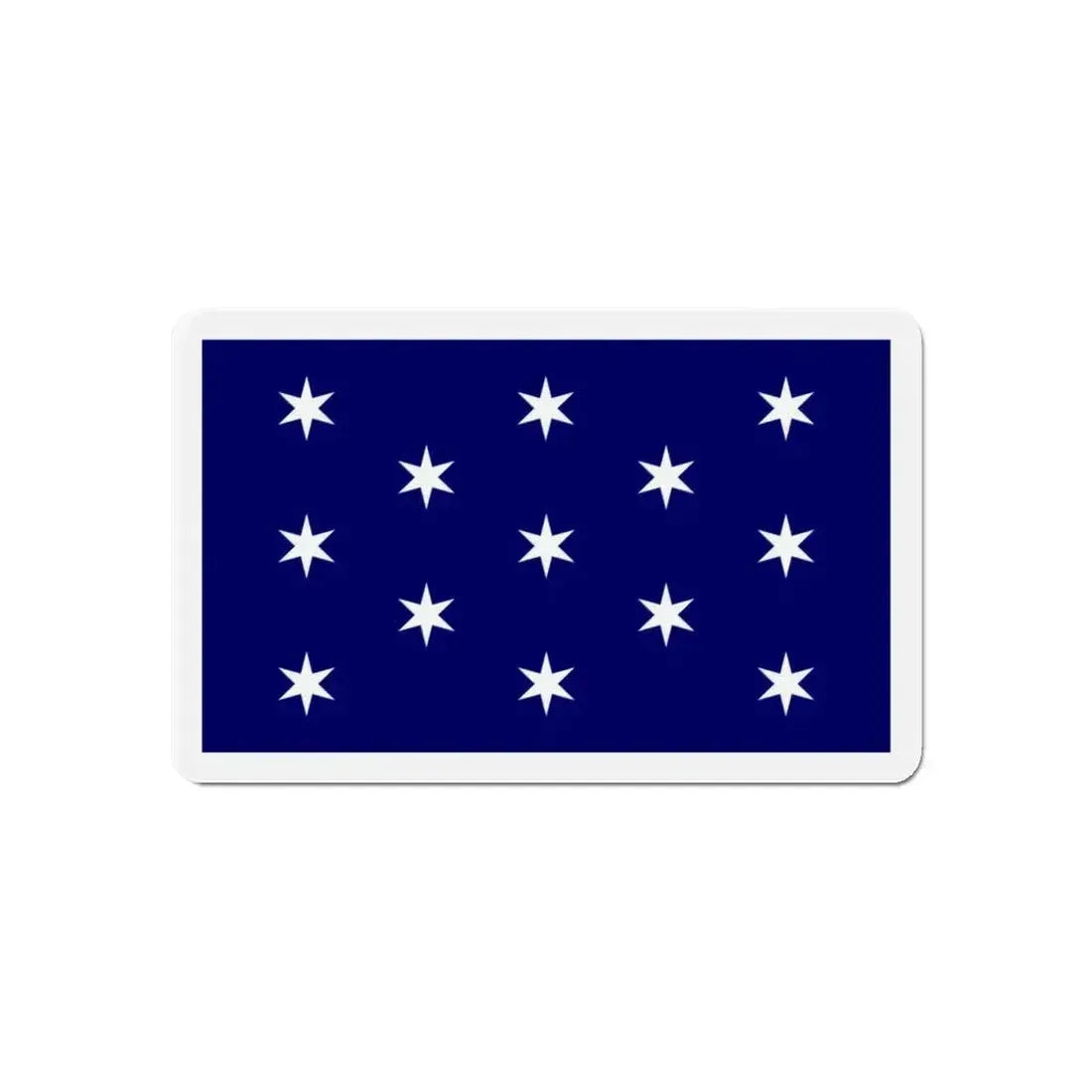 Flag of Washington New York - Refrigerator Magnet - The Sticker Space