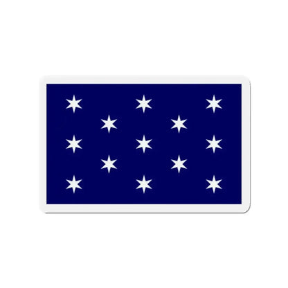 Flag of Washington New York - Refrigerator Magnet - The Sticker Space
