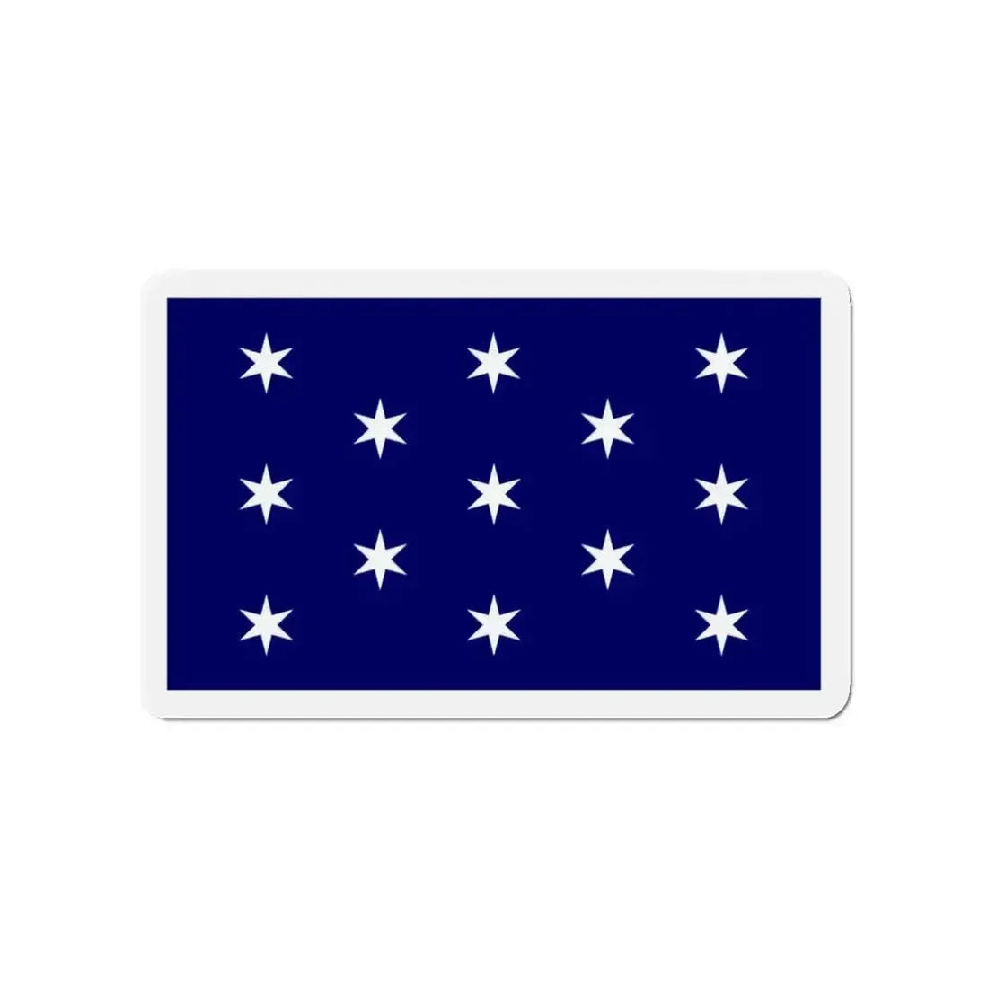 Flag of Washington New York - Refrigerator Magnet - The Sticker Space