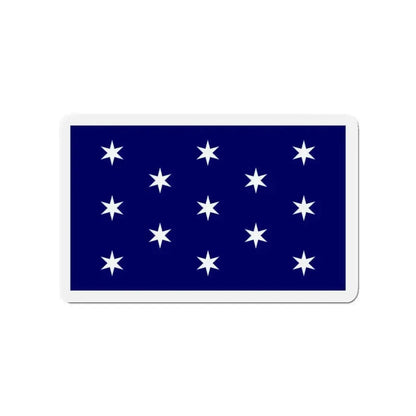 Flag of Washington New York - Refrigerator Magnet - The Sticker Space