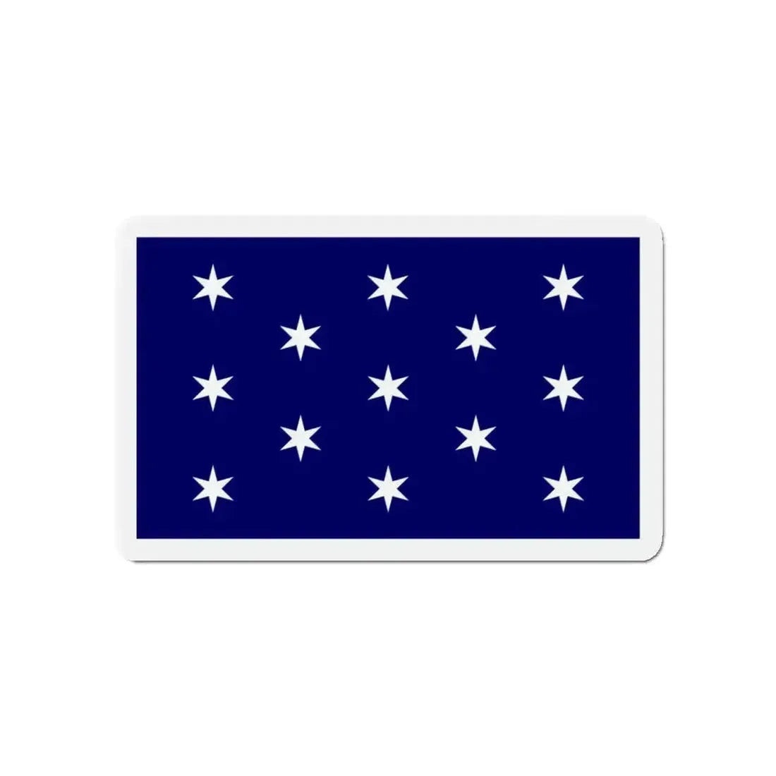 Flag of Washington New York - Refrigerator Magnet - The Sticker Space