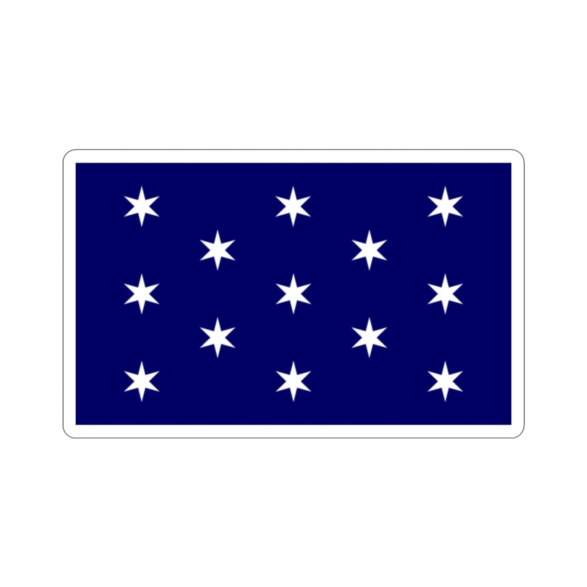Flag of Washington New York USA STICKER Vinyl Die-Cut Decal-2 Inch-The Sticker Space