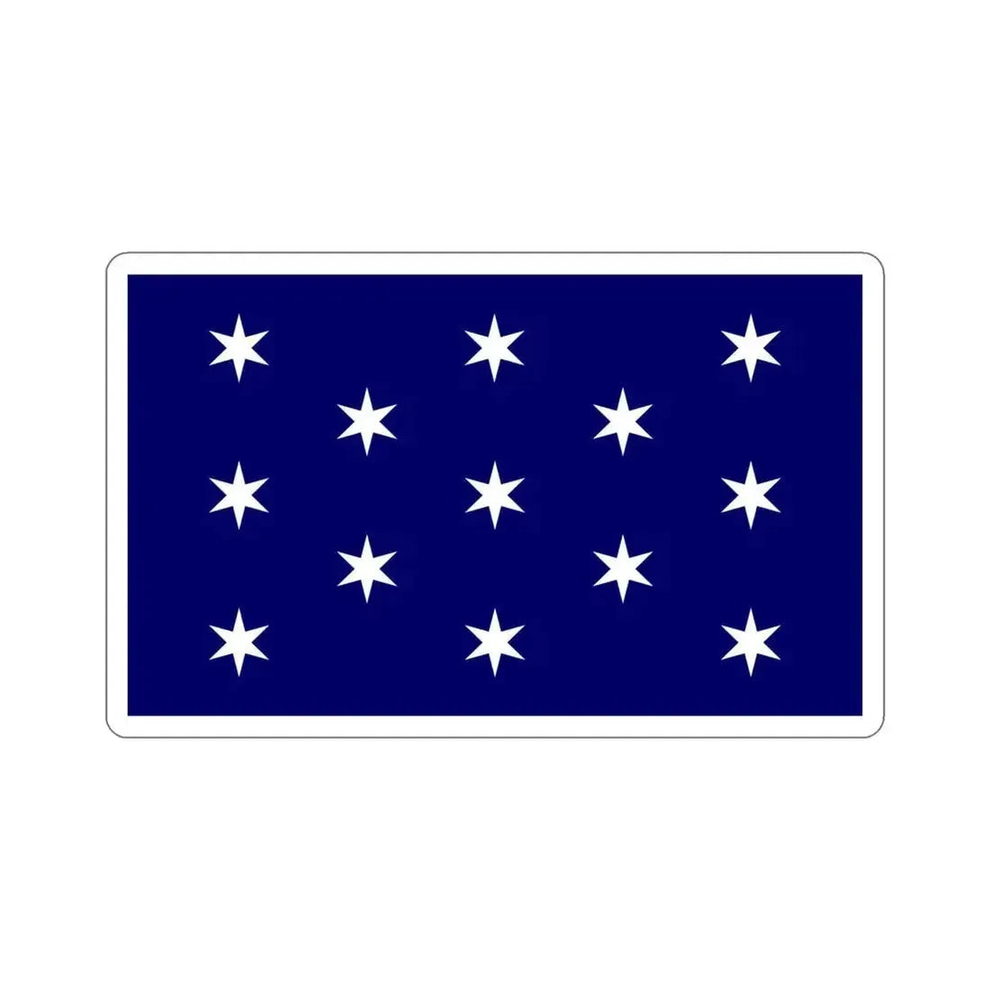 Flag of Washington New York USA STICKER Vinyl Die-Cut Decal - The Sticker Space