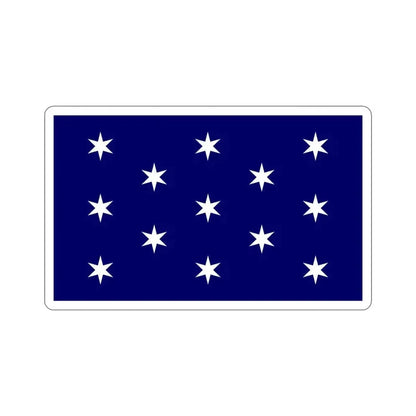 Flag of Washington New York USA STICKER Vinyl Die-Cut Decal - The Sticker Space