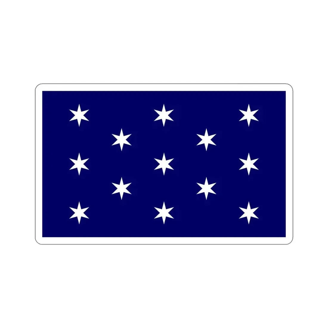 Flag of Washington New York USA STICKER Vinyl Die-Cut Decal - The Sticker Space