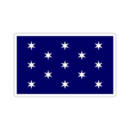 Flag of Washington New York USA STICKER Vinyl Die-Cut Decal - The Sticker Space