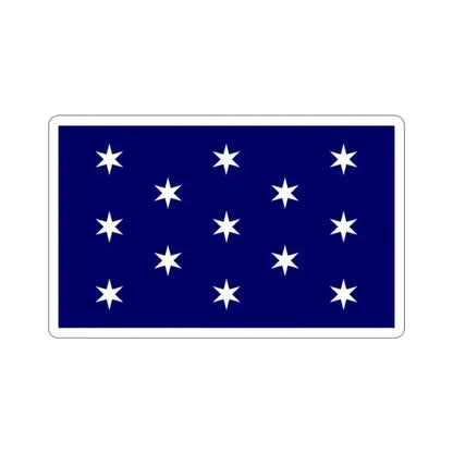 Flag of Washington New York USA STICKER Vinyl Die-Cut Decal - The Sticker Space