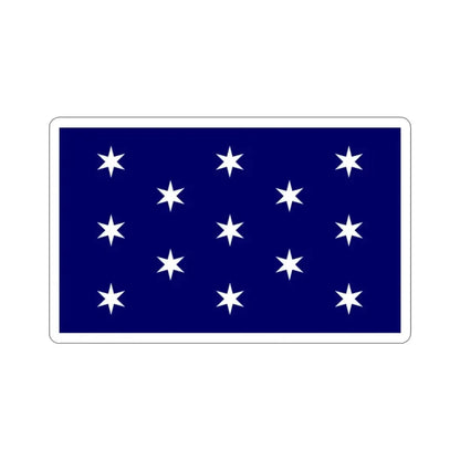 Flag of Washington New York USA STICKER Vinyl Die-Cut Decal - The Sticker Space