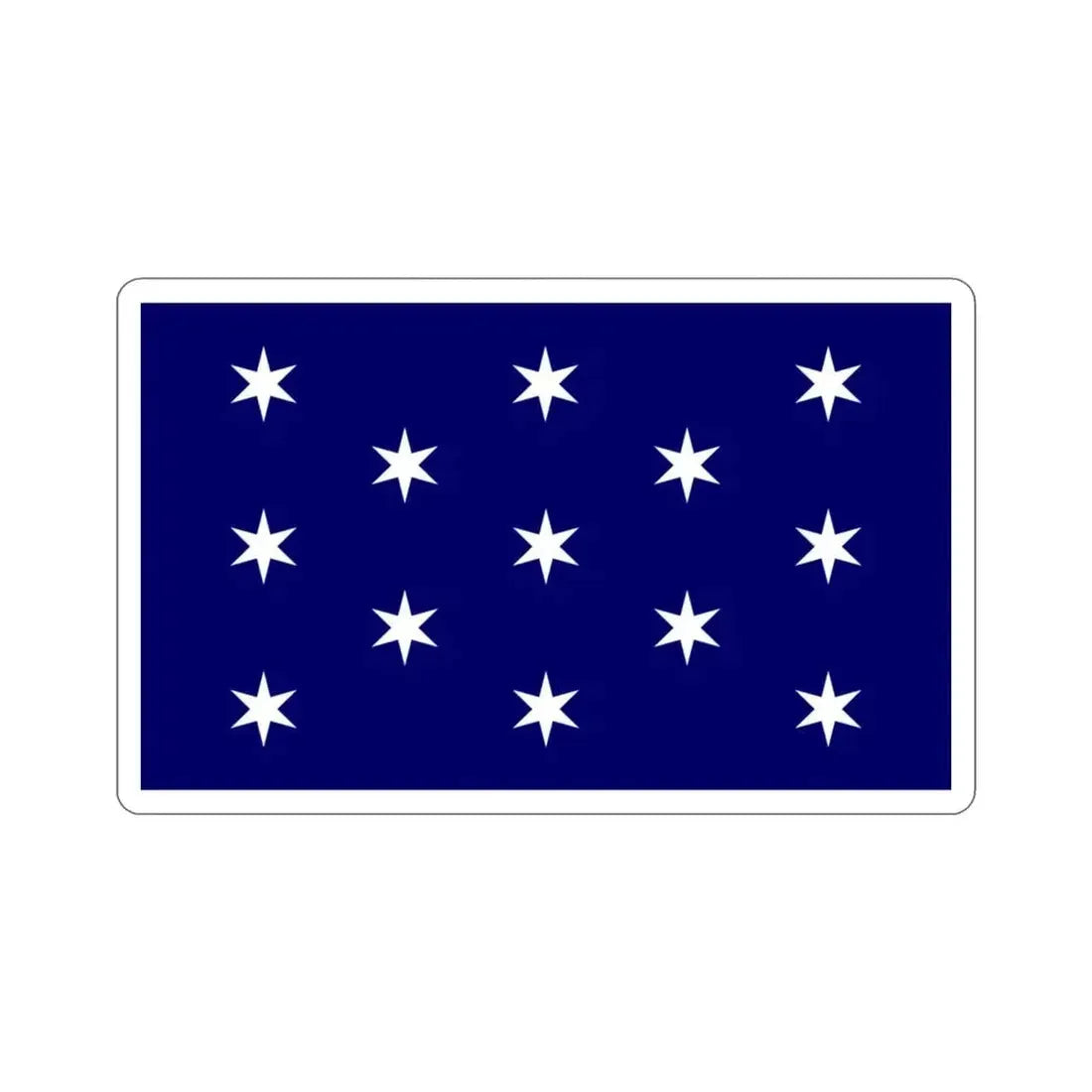Flag of Washington New York USA STICKER Vinyl Die-Cut Decal - The Sticker Space