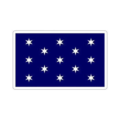Flag of Washington New York USA STICKER Vinyl Die-Cut Decal - The Sticker Space