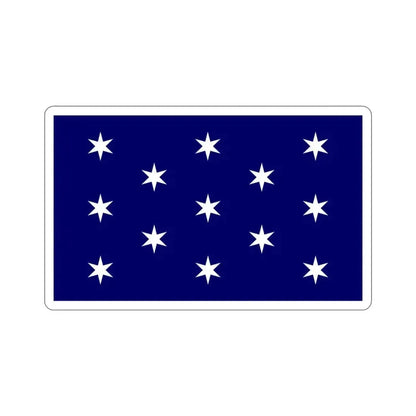 Flag of Washington New York USA STICKER Vinyl Die-Cut Decal - The Sticker Space