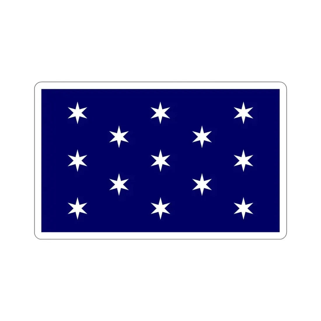 Flag of Washington New York USA STICKER Vinyl Die-Cut Decal - The Sticker Space