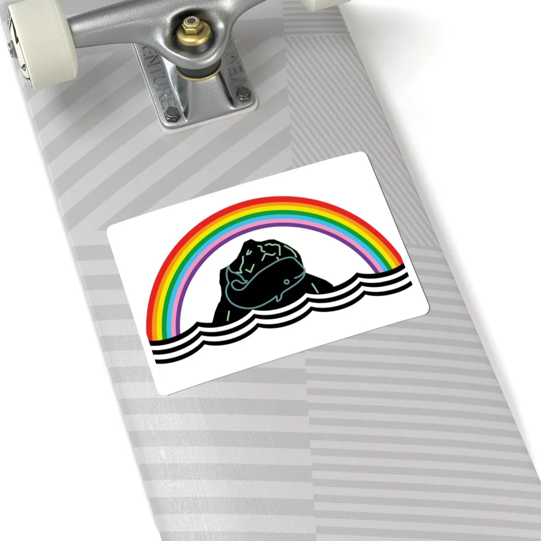 Flag of Waveland (Scotland) STICKER Vinyl Kiss-Cut Decal - The Sticker Space