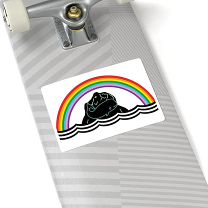 Flag of Waveland (Scotland) STICKER Vinyl Kiss-Cut Decal - The Sticker Space