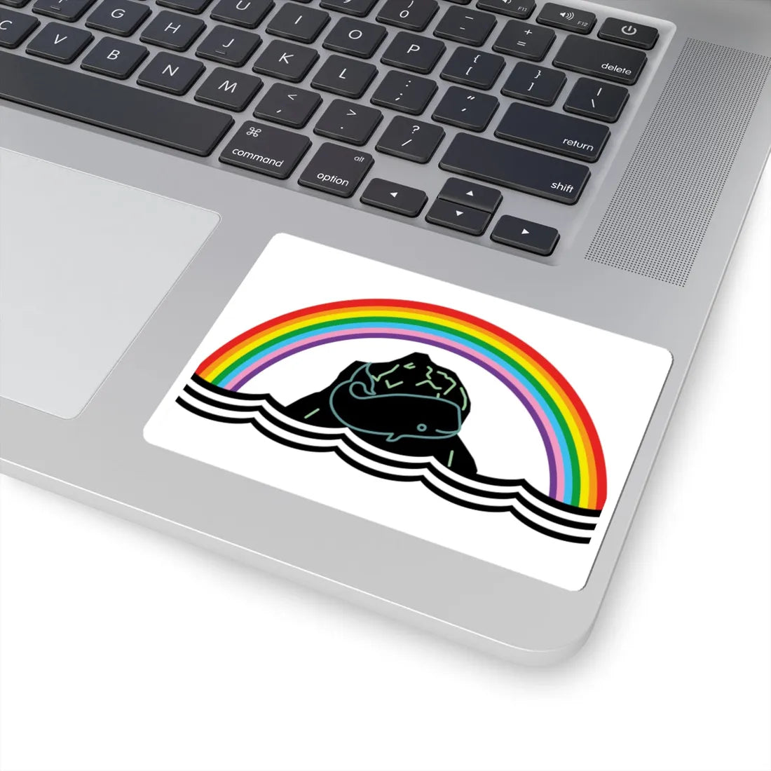 Flag of Waveland (Scotland) STICKER Vinyl Kiss-Cut Decal - The Sticker Space