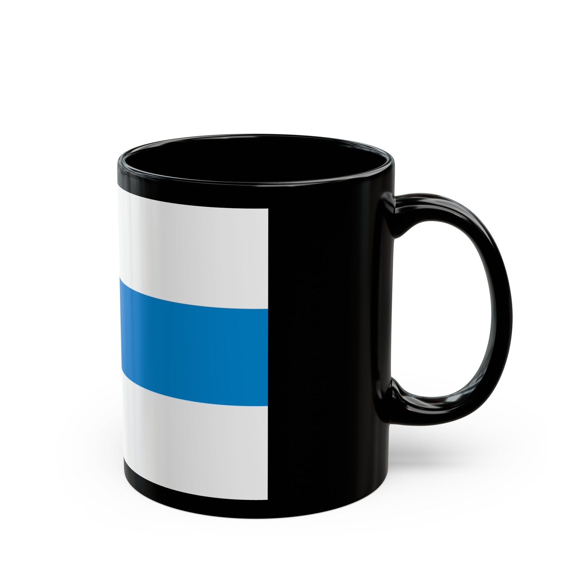 Flag of Weert a town in the centre of the province of Limburg Netherlands - Black Coffee Mug-The Sticker Space