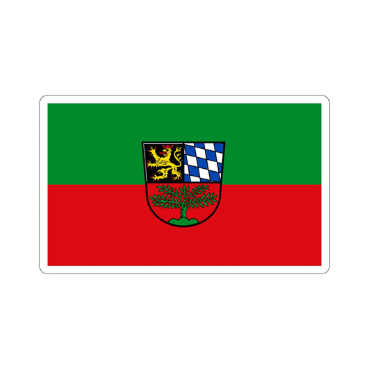 Flag of Weiden in der Oberpfalz Germany STICKER Vinyl Die-Cut Decal-6 Inch-The Sticker Space