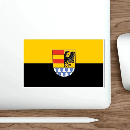 Flag of Weißenburg Gunzenhausen Germany STICKER Vinyl Die-Cut Decal - The Sticker Space