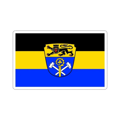 Flag of Weilheim Schongau Germany STICKER Vinyl Die-Cut Decal 3 Inch - The Sticker Space