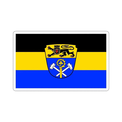 Flag of Weilheim Schongau Germany STICKER Vinyl Die-Cut Decal 4 Inch - The Sticker Space