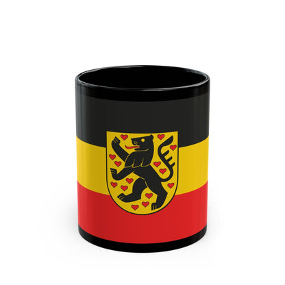 Flag of Weimar Germany - Black Coffee Mug-11oz-The Sticker Space