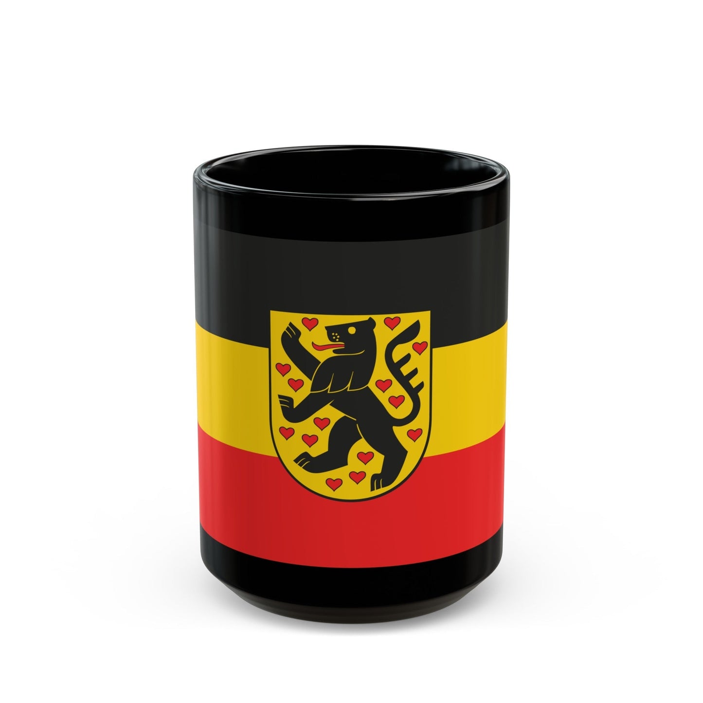 Flag of Weimar Germany - Black Coffee Mug-15oz-The Sticker Space