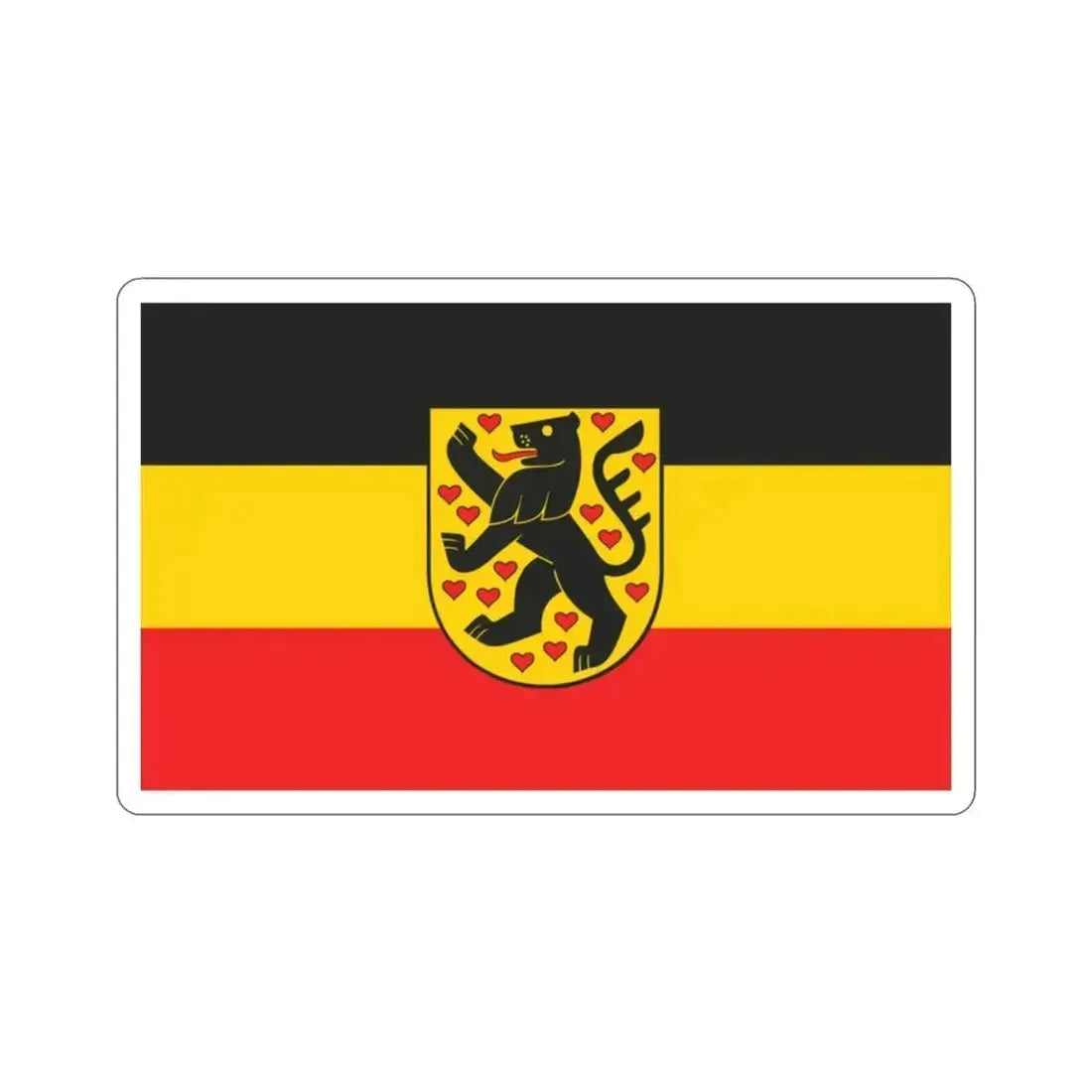 Flag of Weimar Germany STICKER Vinyl Die-Cut Decal 2 Inch - The Sticker Space