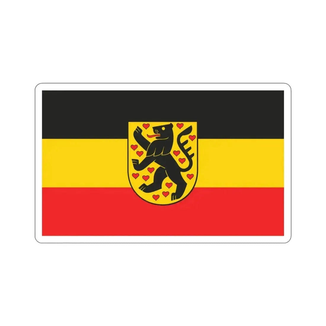 Flag of Weimar Germany STICKER Vinyl Die-Cut Decal 3 Inch - The Sticker Space