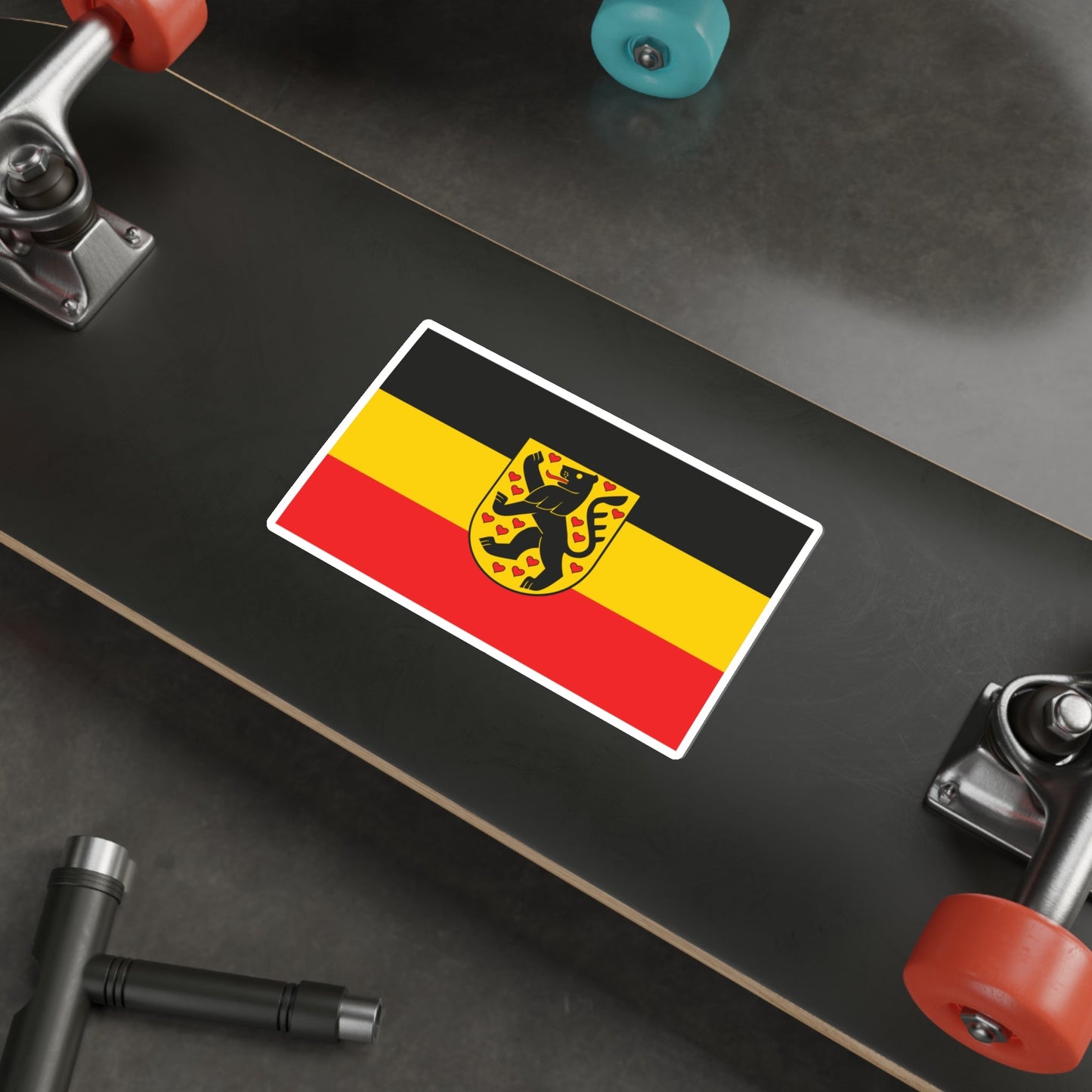 Flag of Weimar Germany STICKER Vinyl Die-Cut Decal-The Sticker Space