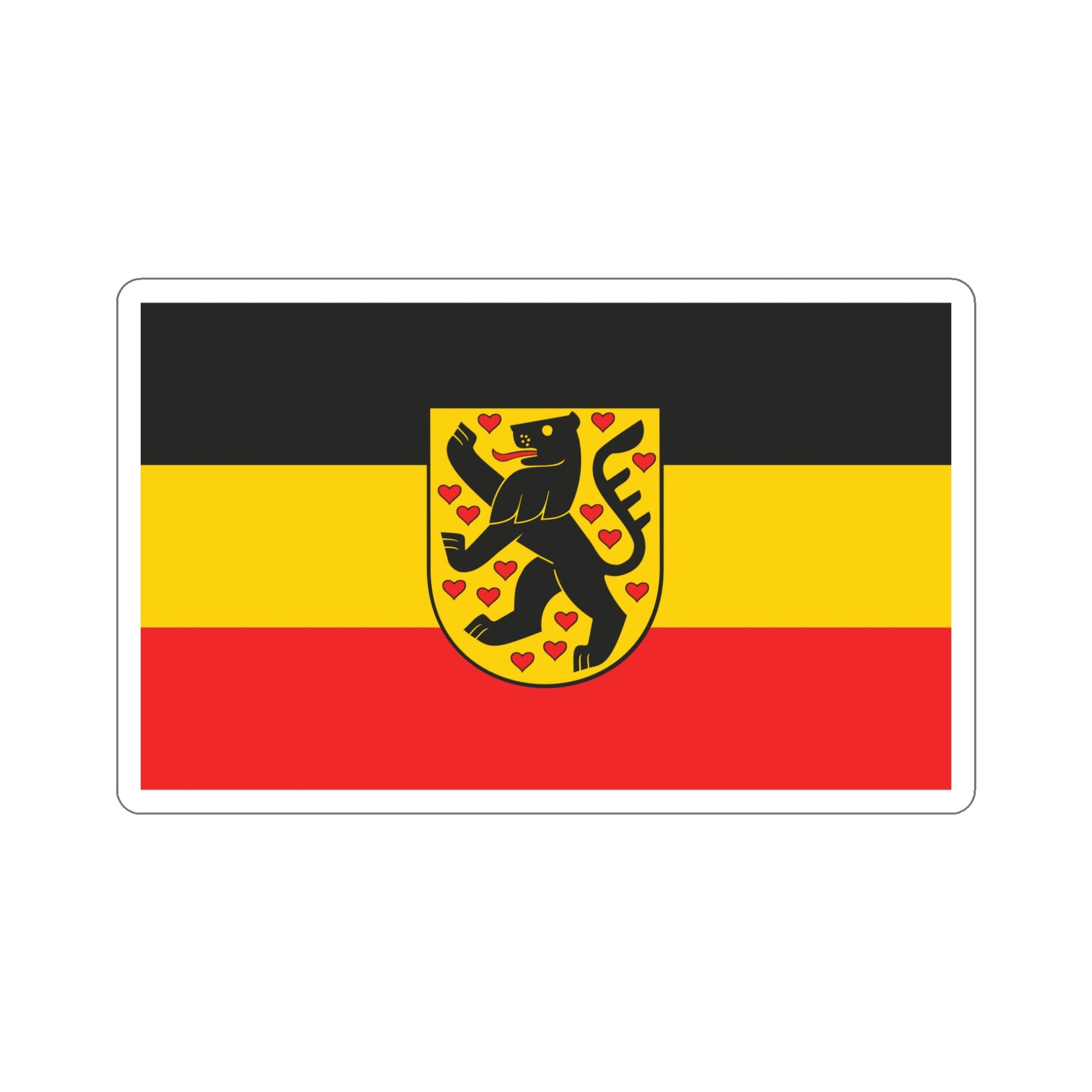 Flag of Weimar Germany STICKER Vinyl Die-Cut Decal-5 Inch-The Sticker Space