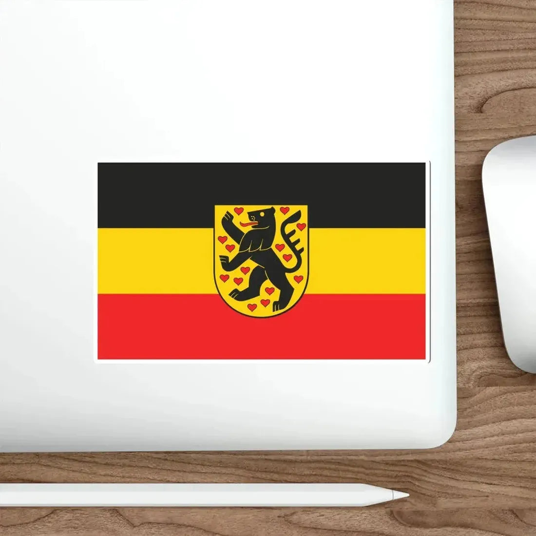 Flag of Weimar Germany STICKER Vinyl Die-Cut Decal - The Sticker Space