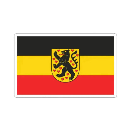 Flag of Weimar Germany - STICKER Vinyl Kiss-Cut Decal 3 Inch White - The Sticker Space