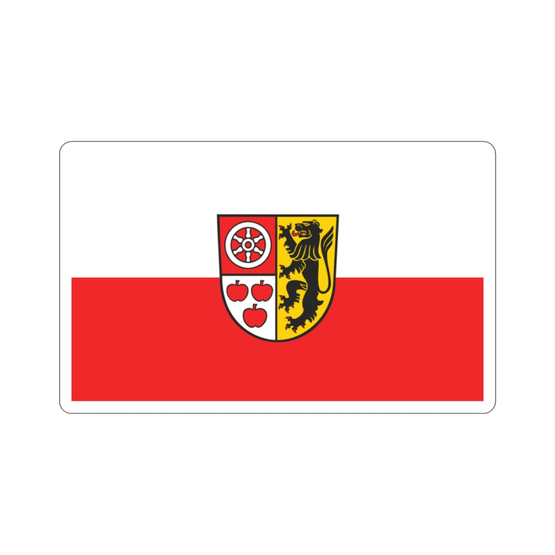 Flag of Weimarer Land Germany STICKER Vinyl Die-Cut Decal-2 Inch-The Sticker Space