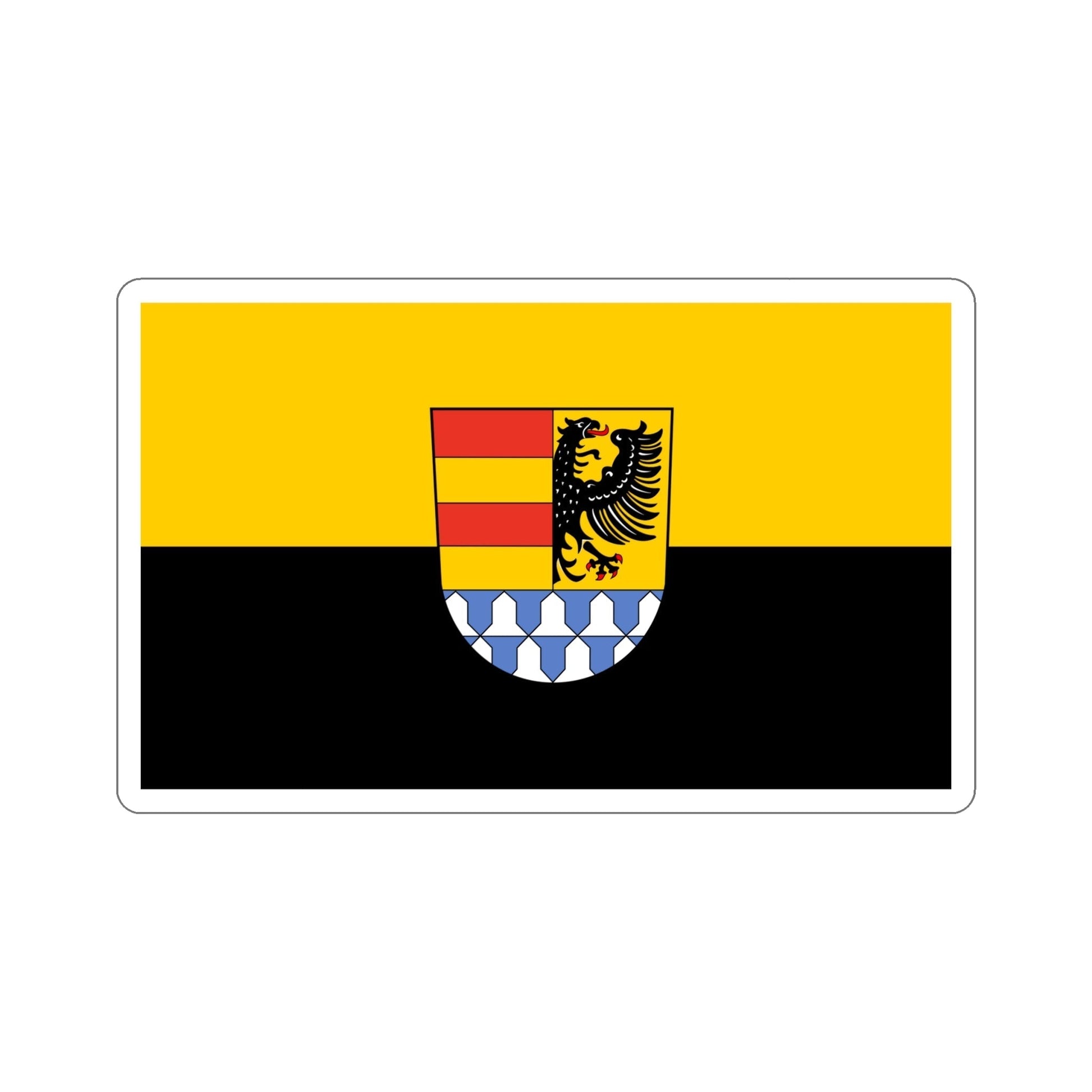 Flag of Weißenburg Gunzenhausen Germany STICKER Vinyl Die-Cut Decal-6 Inch-The Sticker Space