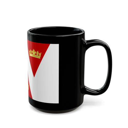 Flag of Wellington Ontario Canada - Black Coffee Mug-The Sticker Space