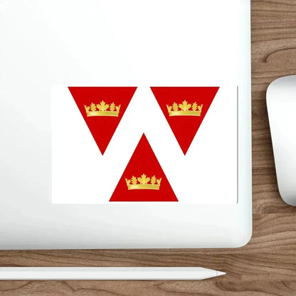 Flag of Wellington Ontario Canada STICKER Vinyl Die-Cut Decal - The Sticker Space
