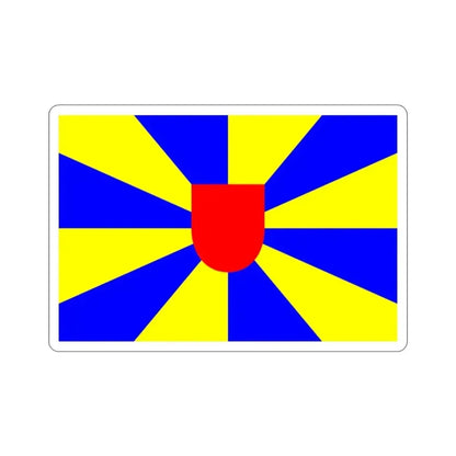 Flag of West Flanders Belgium STICKER Vinyl Die-Cut Decal 2 Inch - The Sticker Space