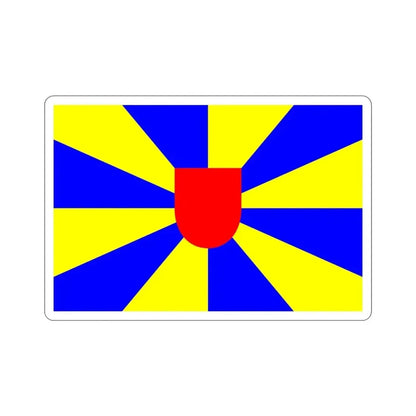 Flag of West Flanders Belgium STICKER Vinyl Die-Cut Decal - The Sticker Space