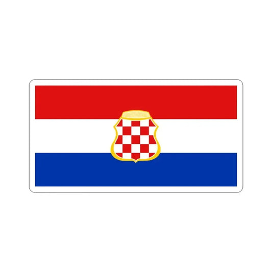 Flag of West Herzegovina Canton Bosnia and Herzegovina STICKER Vinyl Die-Cut Decal 2 Inch - The Sticker Space