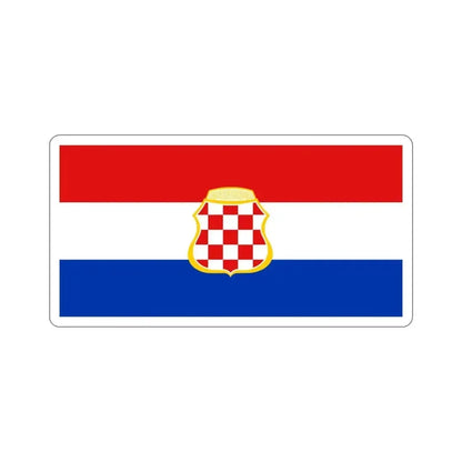 Flag of West Herzegovina Canton Bosnia and Herzegovina STICKER Vinyl Die-Cut Decal 3 Inch - The Sticker Space