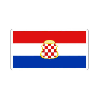 Flag of West Herzegovina Canton Bosnia and Herzegovina STICKER Vinyl Die-Cut Decal 5 Inch - The Sticker Space