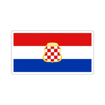 Flag of West Herzegovina Canton Bosnia and Herzegovina STICKER Vinyl Die-Cut Decal - The Sticker Space