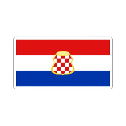 Flag of West Herzegovina Canton Bosnia and Herzegovina STICKER Vinyl Die-Cut Decal - The Sticker Space