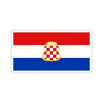 Flag of West Herzegovina Canton Bosnia and Herzegovina STICKER Vinyl Die-Cut Decal - The Sticker Space