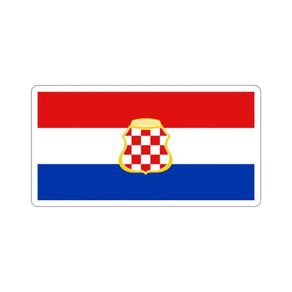 Flag of West Herzegovina Canton Bosnia and Herzegovina STICKER Vinyl Die-Cut Decal - The Sticker Space